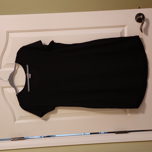 Simple black t shirt dress, super soft & stretchy No Boundaries XXL - Picture 1 of 5